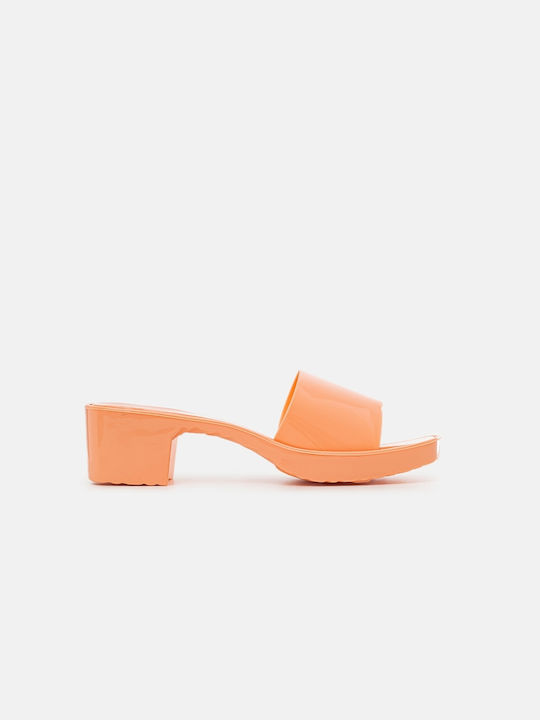 InShoes Chunky Heel Mules Pink