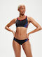 Set Bikini Sutien sport Negru