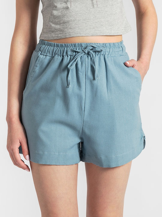 InShoes Women's Shorts Light Blue