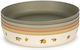 Konges Slojd Baby Food Container Set made of Plastic Lemon Mix 5pcs