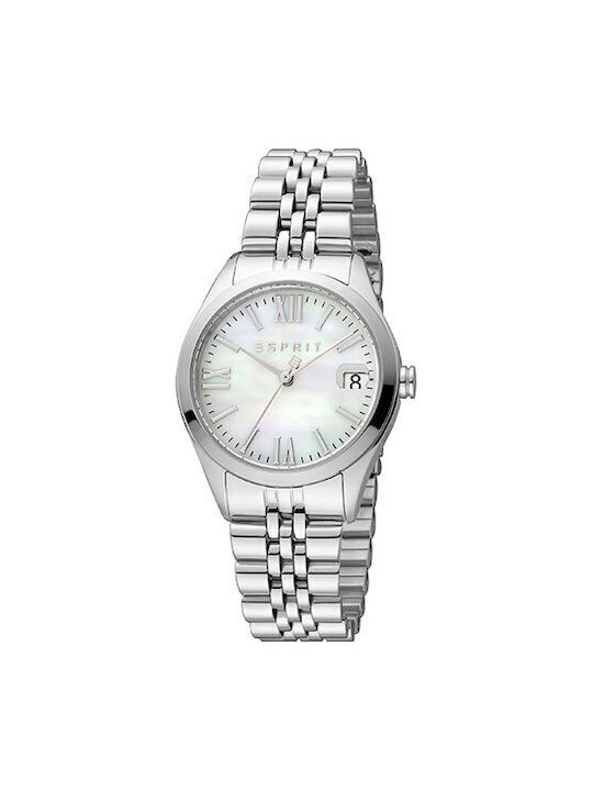 Esprit Uhr mit Silber Metallarmband