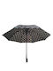 Tradesor Automatic Umbrella with Walking Stick Black