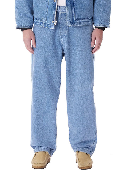 Herren Jeanshosen mit Entspannt Anwendung Blau