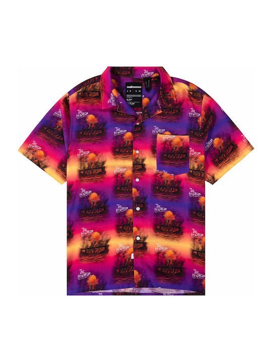 The Hundreds HUNTT23S108010 Τζιν Πουκάμισο Πολύχρωμο