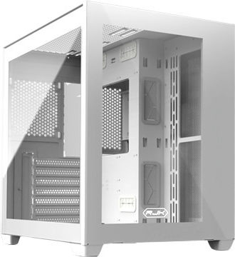 Raijintek Paean C7 Gaming Midi Tower Κουτί Υπολογιστή με Πλαϊνό Παράθυρο Λευκό