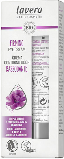 Lavera Firming Κρέμα Ματιών για Σύσφιξη 15ml