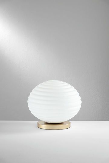 Fan Europe Decorative Lamp with Socket for Bulb E27 Gold