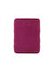 Hunterson Men's Leather Card Wallet with RFID Raspberry