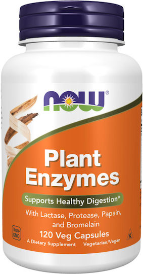 Now Foods Plant Enzymes 120 вегетариански капсули