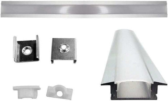 Redled Στήριγμα για Ταινίες LED Χωνευτής Τοποθέτησης RP-27116