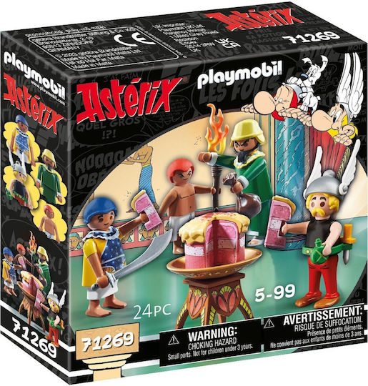 Playmobil Asterix Die Giftige Torte des Pyraminis für 5-99 Jahre