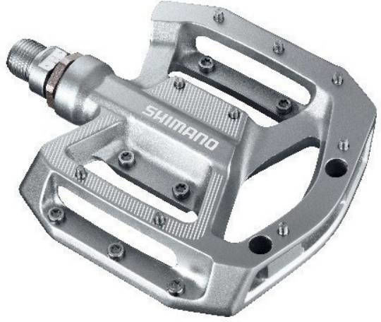 Shimano PD-GR500 Πετάλια Ποδηλάτου Πλατφόρμα Ασημί