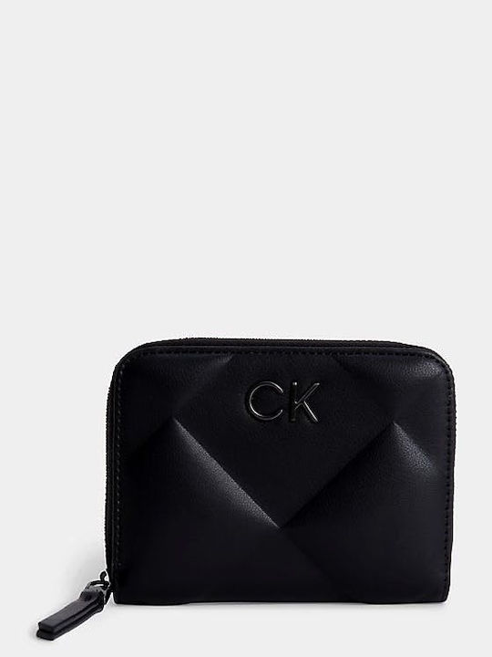 Re-lock Quilt Μικρό Γυναικείο Πορτοφόλι με RFID Μαύρο