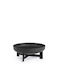 Bizzotto Effesto Round Black Огнище На открито от Глина Сив 50x50x21см