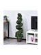 Изкуствено дърво за външно пространство Buxus (Обща кутия) Green 112см Outsunny