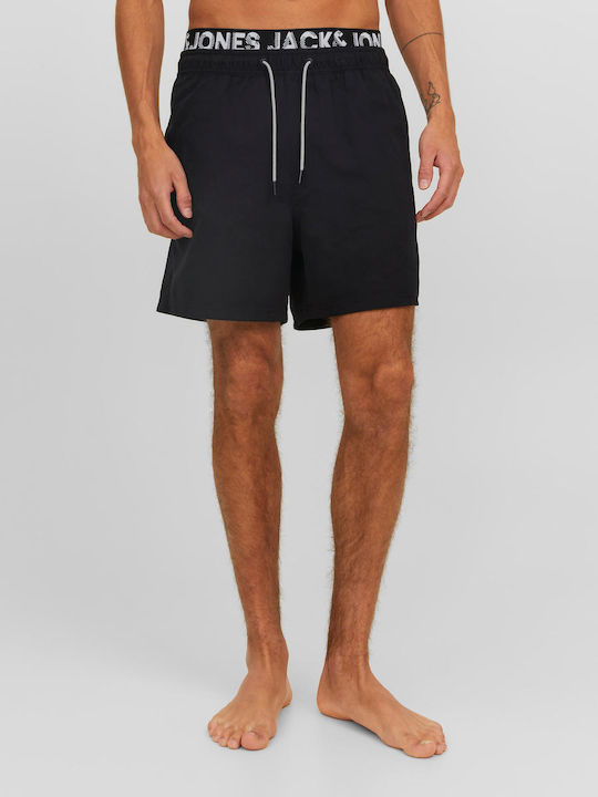 Jack & Jones Herren Badebekleidung Shorts Schwarz