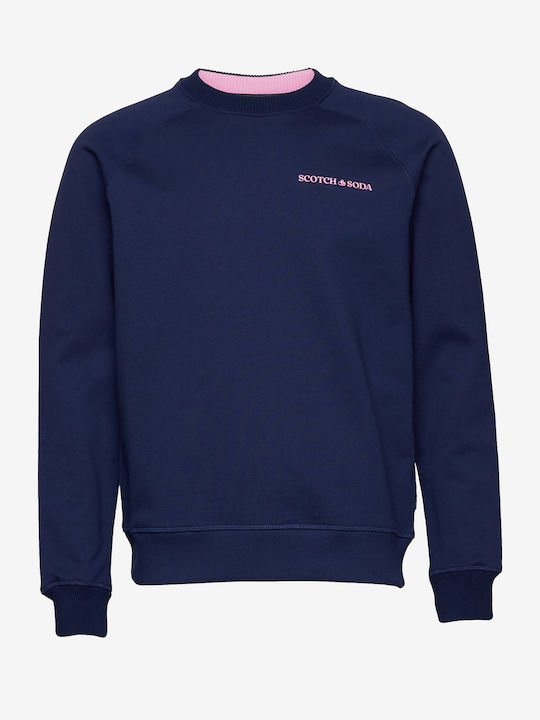 Scotch & Soda Men's Sweatshirt Navy Blue