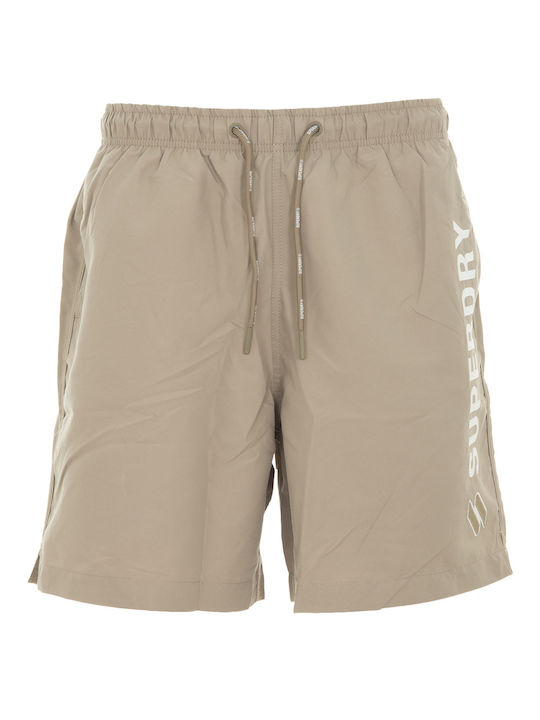 Superdry Herren Badebekleidung Shorts Beige