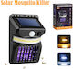 W792-1 Wall Mounted Solar Light Cold White 6000K with Motion Sensor and Photocell 15cmx10cmx5cmcm