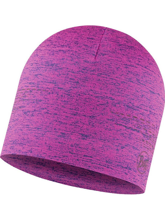 Knitted Beanie Cap Fuchsia .10.00