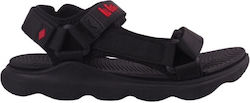 Lee Cooper Ανδρικά Σανδάλια σε Μαύρο Χρώμα