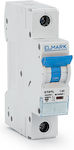 Elmark 1-Pole Automatic Circuit Breaker 6A 41101C