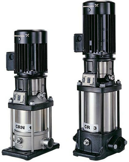Grundfos CR 1-7 Електрическа повърхностна помпа Centrifugal 0.5к.с Трифазен