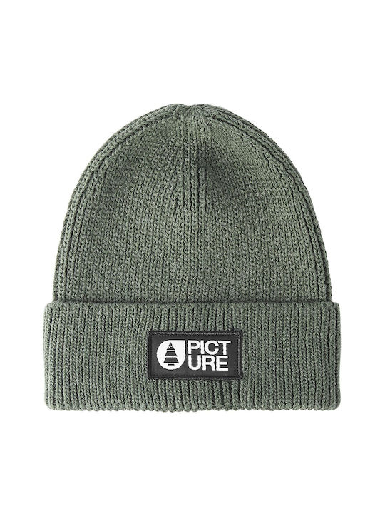 Picture Organic Clothing Beanie Ανδρικός Σκούφος Πλεκτός σε Πράσινο χρώμα