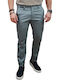 Como 500-23 Trousers Chino Elastic in Slim Fit Light Blue