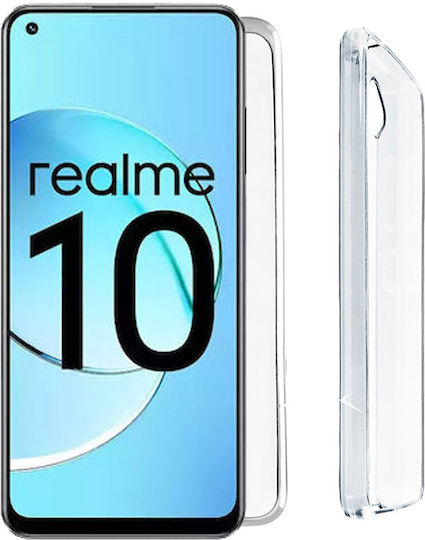 Volte-Tel Slimcolor Air Camera Guard Задна корица Силикон Прозрачен (Realme 10)