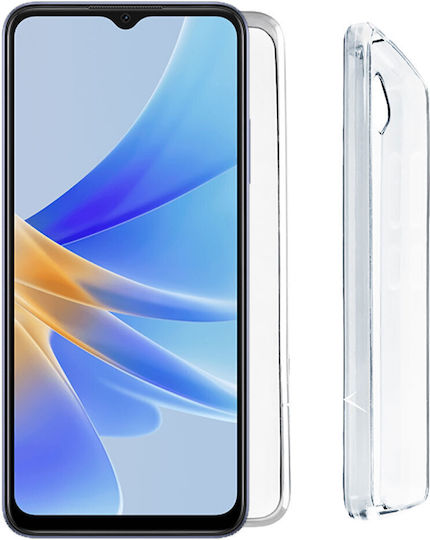 Volte-Tel Slimcolor Air Camera Guard Umschlag Rückseite Silikon Transparent (Oppo A17)