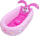 Aufblasbares Baby Badewanne Häschen Fuchsie
