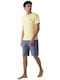 Nautica Men's Summer Pajamas Set Yellow