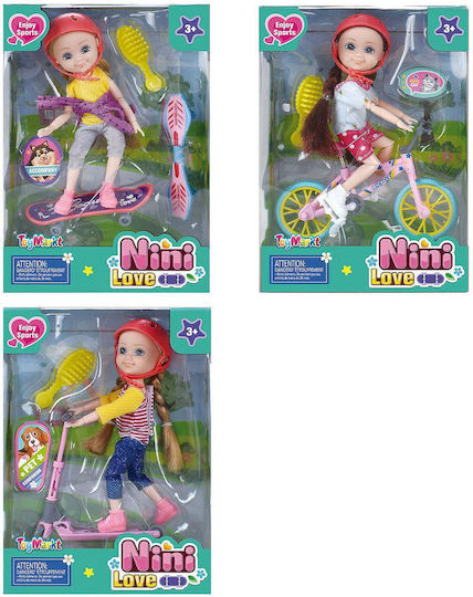 ToyMarkt Nini Love Кукла за 3+ години+ години 15см. (Различни Видове) 1 бр.