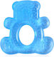 Lorelli Bear Teething Ring with Gel made of Silicone for 3 m+ Blue 1pcs