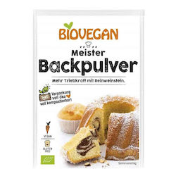 Organic baking powder 3x17gr, Biovegan