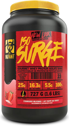 Mutant Iso Surge Πρωτεΐνη Ορού Γάλακτος με Γεύση Strawberry Milkshake 727gr