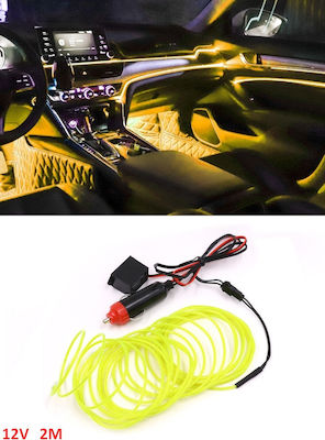 Car LED Strip 12V Yellow