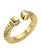 Breeze Damen Ring mit Zirkonia aus Silber Vergoldet