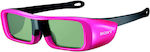 Sony TDG-BR50 Pink 3D Glasses TV