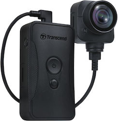 Transcend Drivepro Body 70 64GB Action Kamera 2K mit WiFi Schwarz