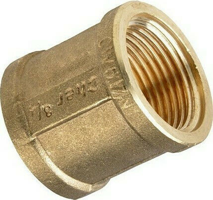 Muff Brass 3/4" 59012