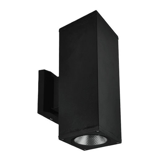 Elmark Iluminat Exterior Montat Pe Perete Spot Led Ip65 10w Cu Lumină Alb Cald 16x9cm