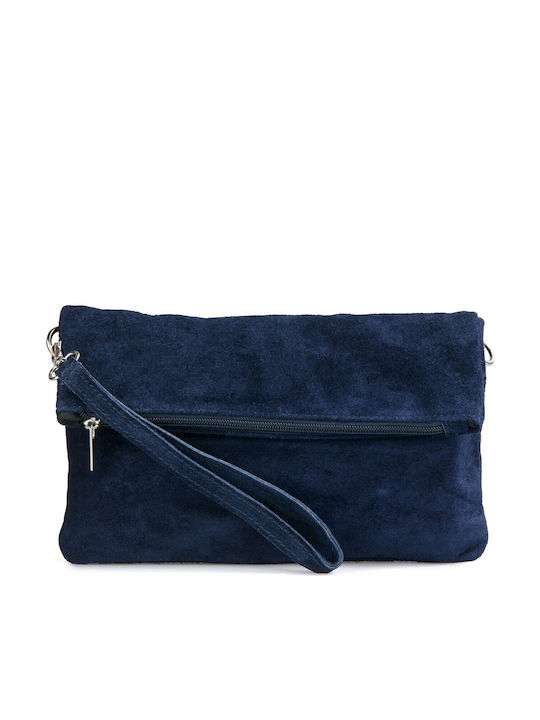 Silia D Leather Women's Bag Crossbody Navy Blue