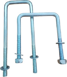 Anhängerdeichsel Verzinkt 12mm / Länge 150mm / Breite 80mm