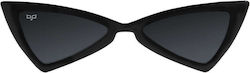 OJO Sunglasses Γυαλιά Ηλίου Μαύρα με Κοκκάλινο Σκελετό