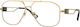 Versace Metallisch Brillenrahmen Gold VE1287 1002