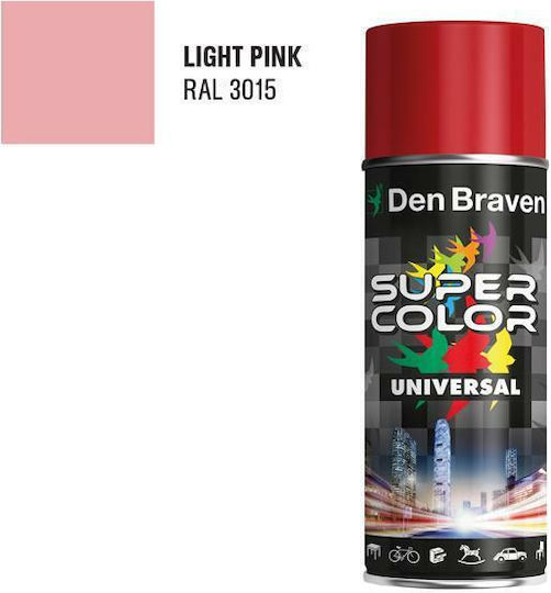 Bostik Den Braven Spray Paint Acrylic with Shiny Effect Pink 400ml