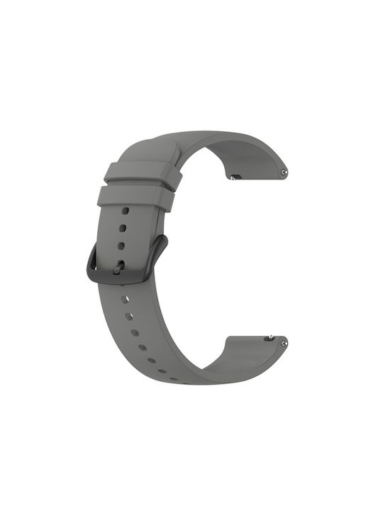 Techsuit Strap Silicone Gray (Galaxy Watch4 / Watch5 / Watch5 Pro) 5949419020764