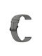 Techsuit Strap Silicone Gray (Galaxy Watch4/5/6/7/FE/4 Classic/6 Classic/5 Pro)
